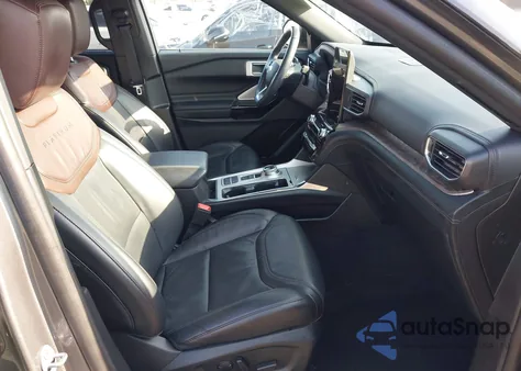 2022 Ford Explorer Platinum из США, поврежденный, VIN 1FM5K7HW8NNA10833